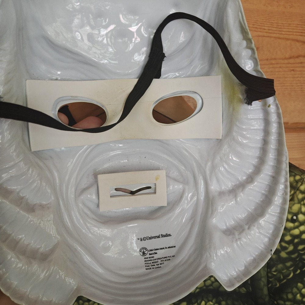 Rubies Creature Black Lagoon Costume used Childrens MEDIUM 2023 Swa,p monster C2 - Picture 3 of 6
